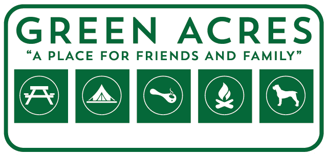Green Acres A Place for Friends and Family Logo